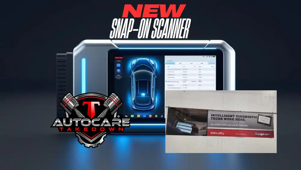 featured image for blog post about new snap-on auto diagnostic scanner t autocare takeddown auto repair recently purchased
